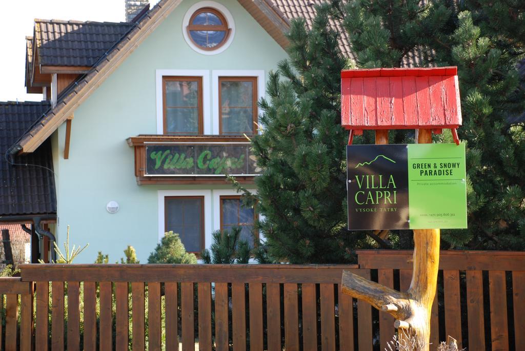 Villa Capri Vysoké Tatry Exterior foto